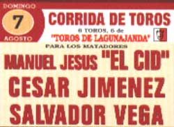Rese�a del festejo