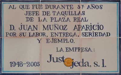 Azulejo recordatorio