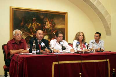 Rafael G�mez, Rafael Sestelo, J. Rold�n, Ana Alonso y Eduardo Duarte