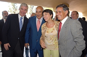 Sr. G�mez Peri�an, Eduardo Ordo�ez, Evangelina Naranjo y Ruiz Miguel