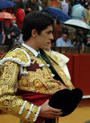 Talavante en su segunda comparencencia en la Maestranza.