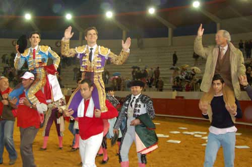 Talavante y El Juli en uni�n del ganadero