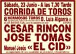 Rese�a del festejo