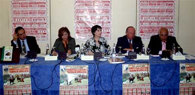 Directora Canal Sur, Consejera de Gobernaci�n, �lvaro Domecq y Eduardo Ordo�ez
