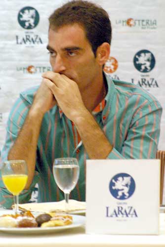 Salvador Cortes pensativo ante su pr�ximo compromiso. Foto: sevillataurina.com