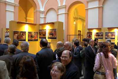 La exposci�n es muy aceptada por el p�blico