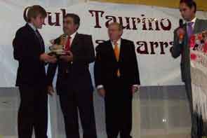 El sevillano Javier Jiménez ganador de la Espida de Oro de Calasparra El sevillano Javier Jiménez ganador de la Espida de Oro de Calasparra