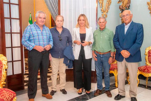 Las Escuelas Taurinas de Cádiz se reúnen con la presidenta de la Excma. Diputación de Provincial