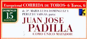 Rese�a del festejo