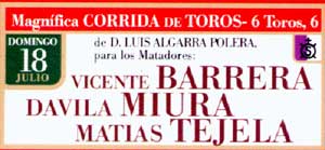 Rese�a del festejo