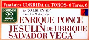 Rese�a del festejo