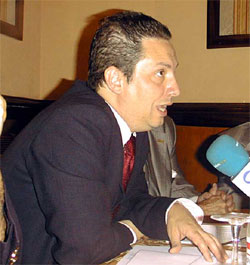 Jos� A. Soriano . Director Gral. de Juegos y Espect�culos de la Junta de Andaluc�a